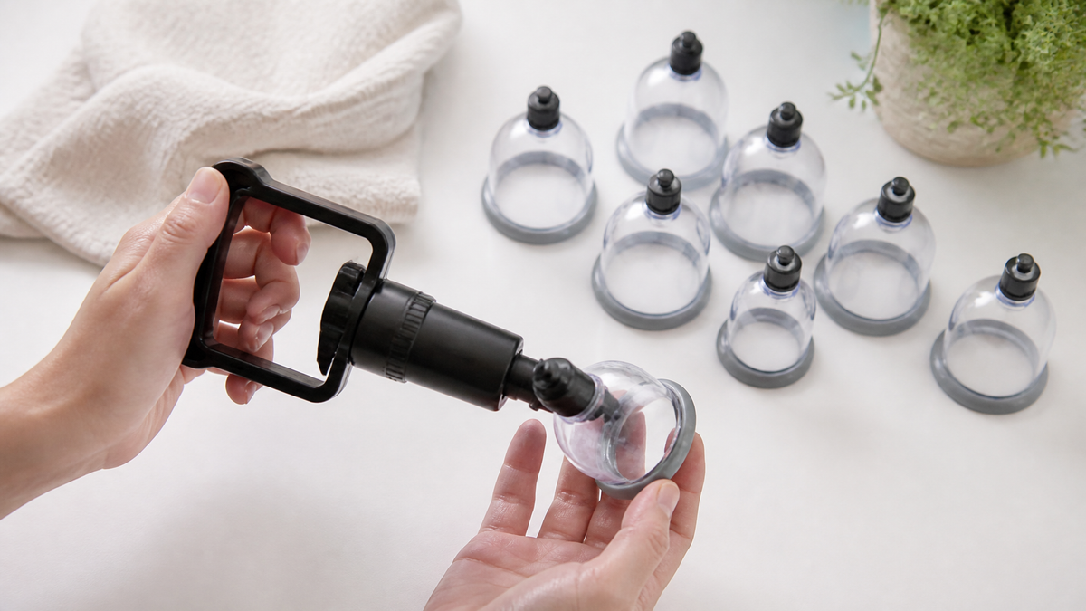 How to Use the Tidesmit 12-Piece Professional Vacuum Cupping Therapy Set at Home