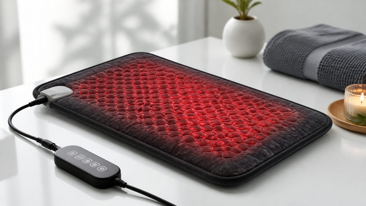 Tidesmit Red Light Deep Tissue Electric Heating Pad Review: First Look