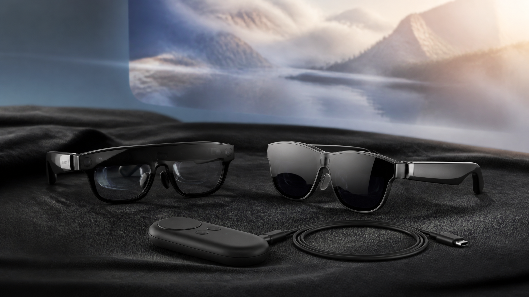 Tidesmit AR VR Smart Glasses vs XREAL Air 2 Ultra: Display Comparison