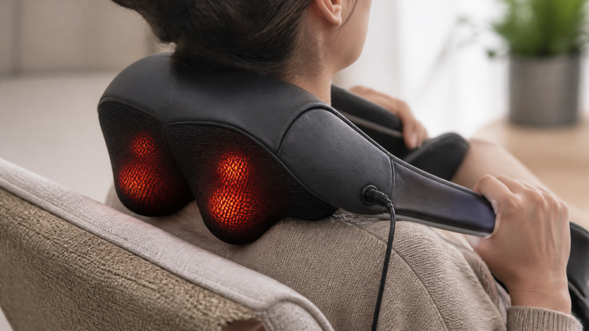 How to Use the Tidesmit Deep Tissue Electric Neck Shoulder Massager with Heat