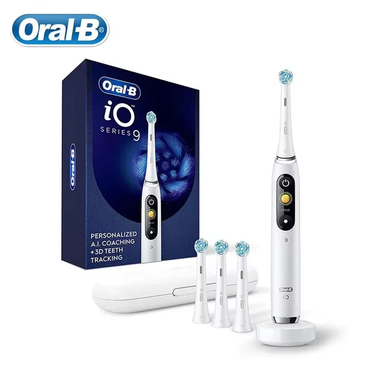 Tidesmit AI-powered electric toothbrush showcasing real-time app connectivity and sonic cleaning technology