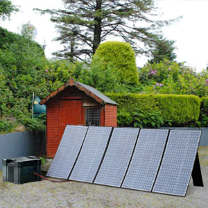 Portable Solar Power Station 2500W with 800W Foldable Solar Panel Tidesmit