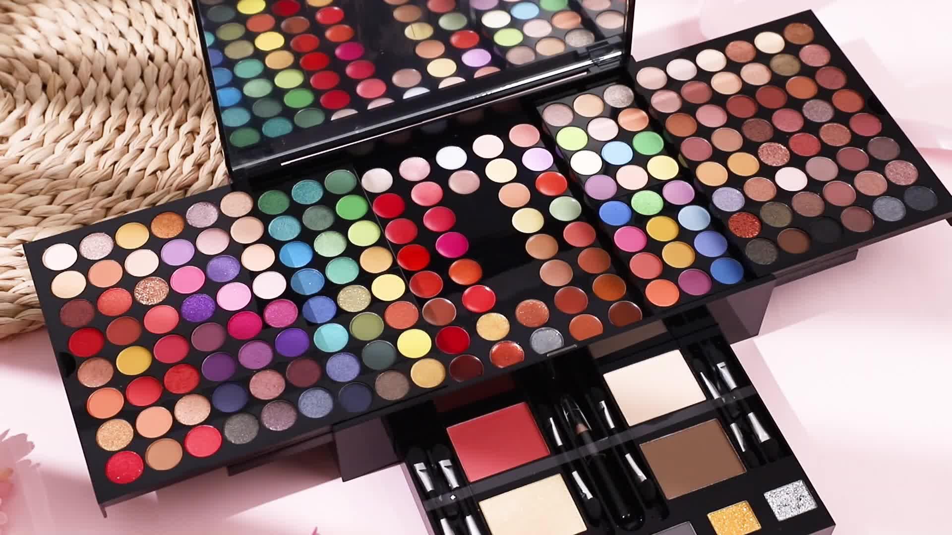 Professional Makeup Kit: 190-Color All-in-One Palette Set Professional Makeup Kits Tidesmit