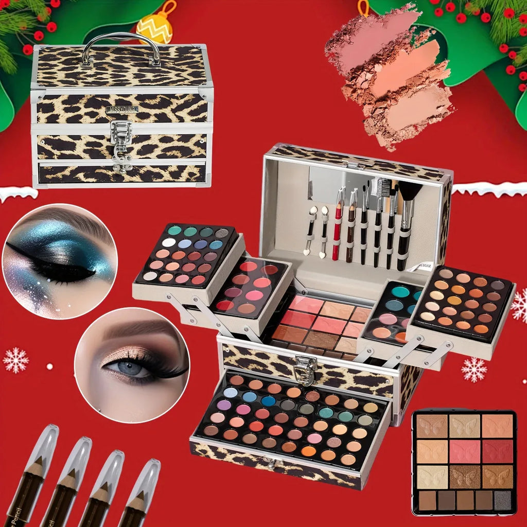 Professional Makeup Kit: Salon-Quality Full Face Beauty Set by Tidesmit Professional Makeup Kits Tidesmit