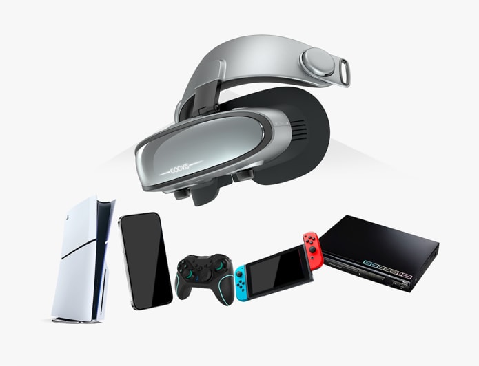 5K VR Headset for PC Gaming with Giant Screen Display - Tidesmit Tidesmit