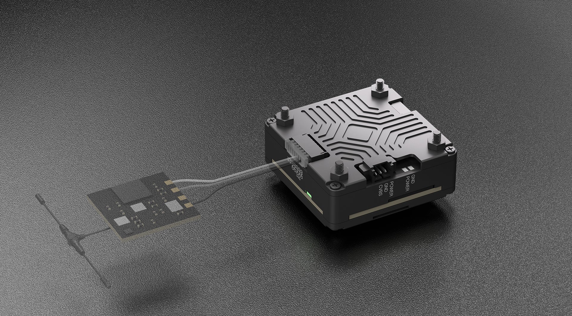 FPV Camera Drone with AI Intelligent Zoom - 1500TVL 122.5 FOV Tidesmit