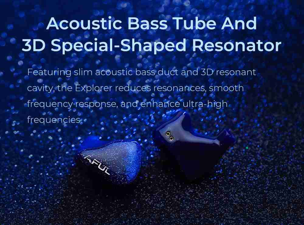 AFUL Explorer Hybrid In-Ear Monitors | 1DD+2BA HiFi Audio Performance Tidesmit