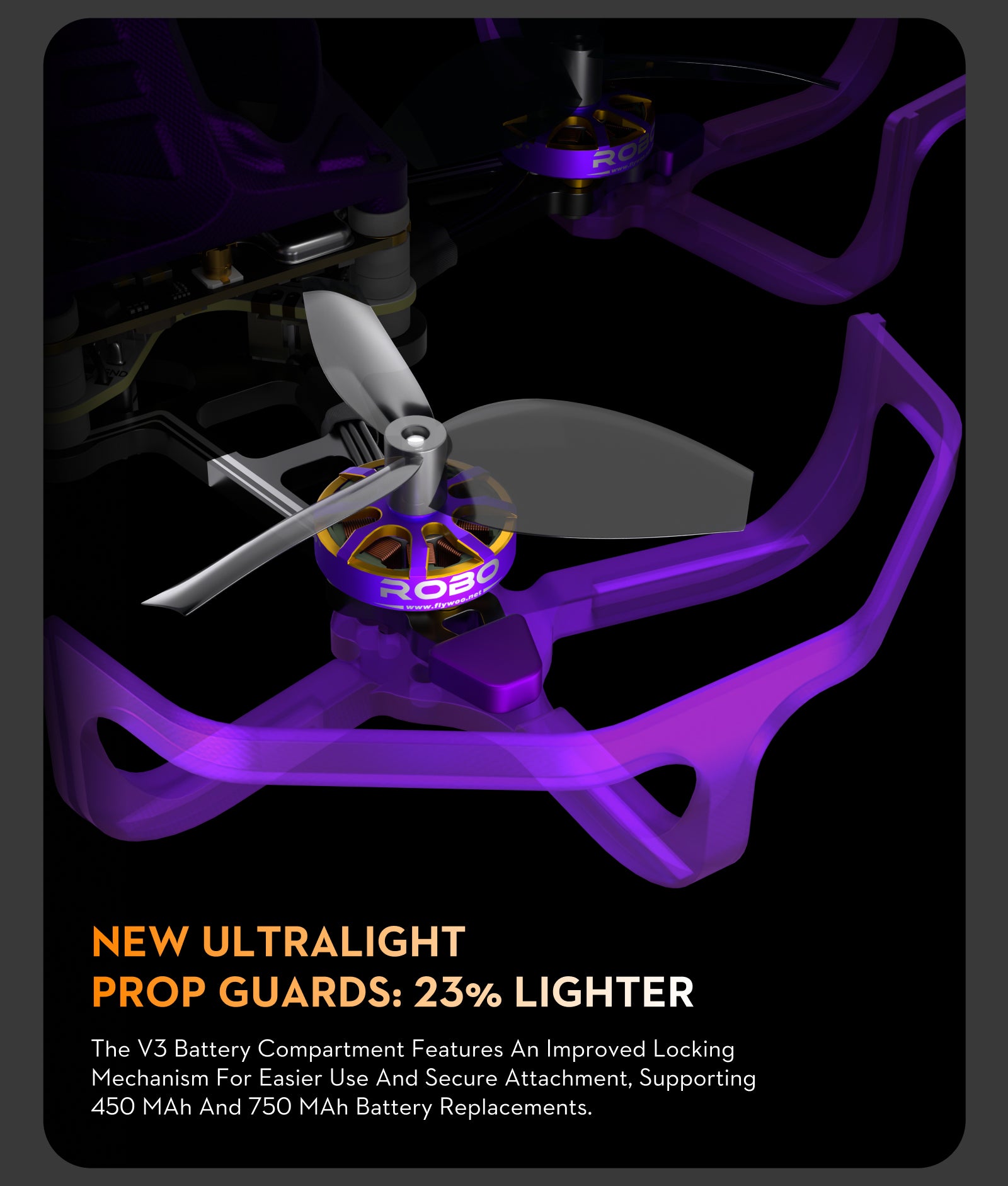 Tiny Whoop 1S O4 FPV Camera Drone with ELRS 2.4g System Tidesmit