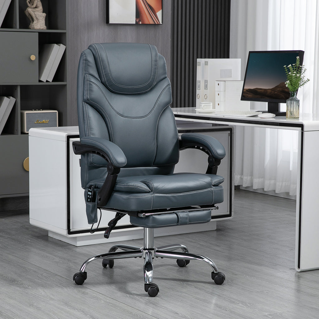 Massage Recliner Chair with 6 Vibration Points - Gray | Tidesmit Massage Chairs Tidesmit