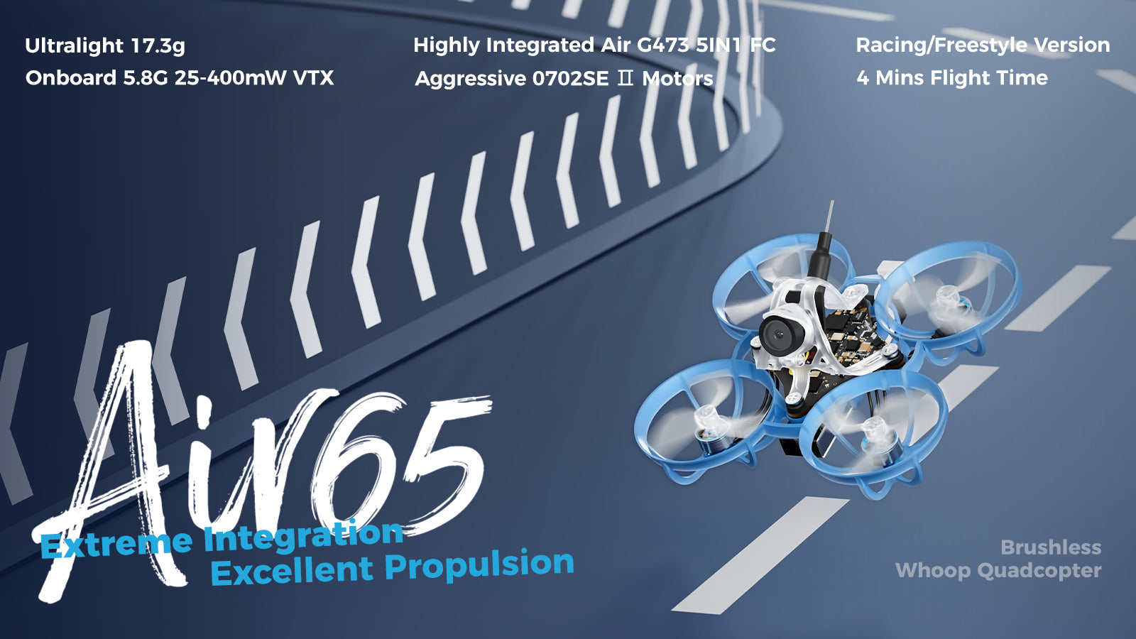 BETAFPV Air65 Brushless Whoop Drone - Lightweight FPV Racing Performance Tidesmit