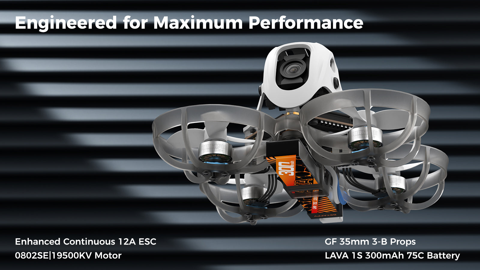 Meteor65 Pro Brushless Whoop Drone | DJI O4 System | Tidesmit Tidesmit