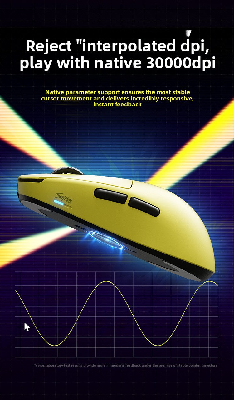 Scyrox V8/V8S Gaming Mouse Wireless 36g Lightweight 8K Polling PAW3950 Sensor Ergonomic FPS Esports Peripheral PC Mouse