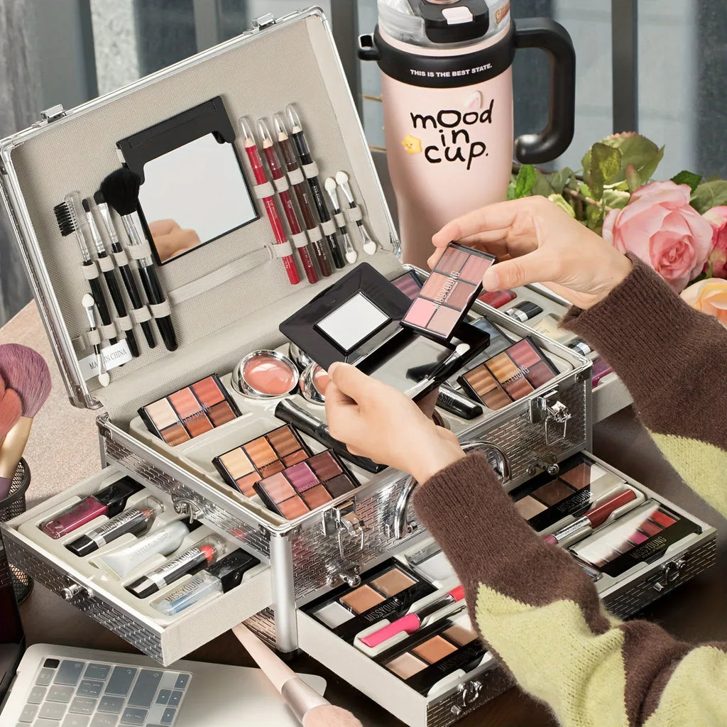 Professional Makeup Kit 106-Piece Set - Salon-Quality Face Artistry Professional Makeup Kits Tidesmit