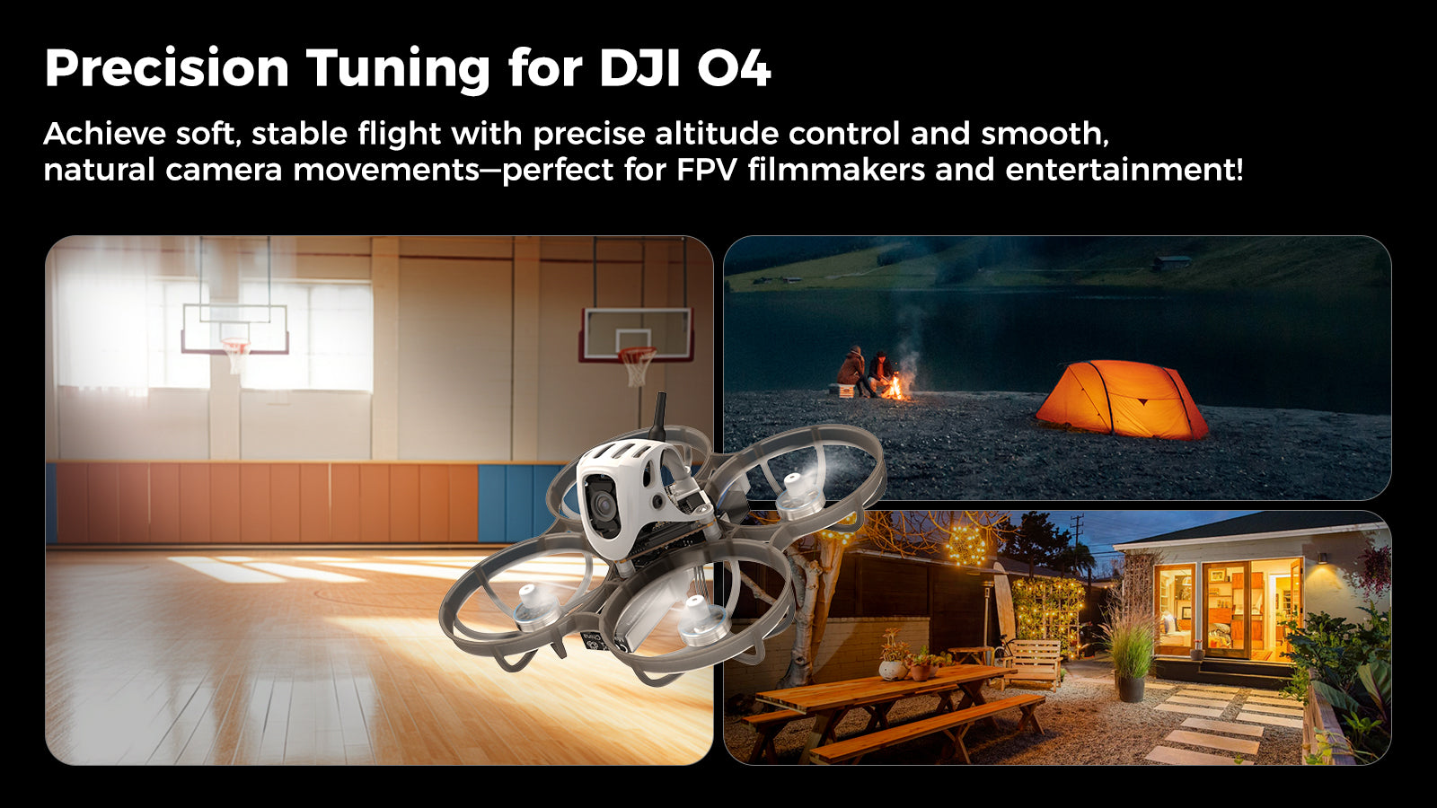 Meteor75 Pro O4 Brushless Whoop Drone - Professional FPV Racing Quad Tidesmit