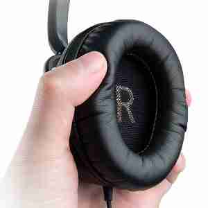 Wireless Over-Ear Headphones with Foster Drivers and Padded Headband Tidesmit