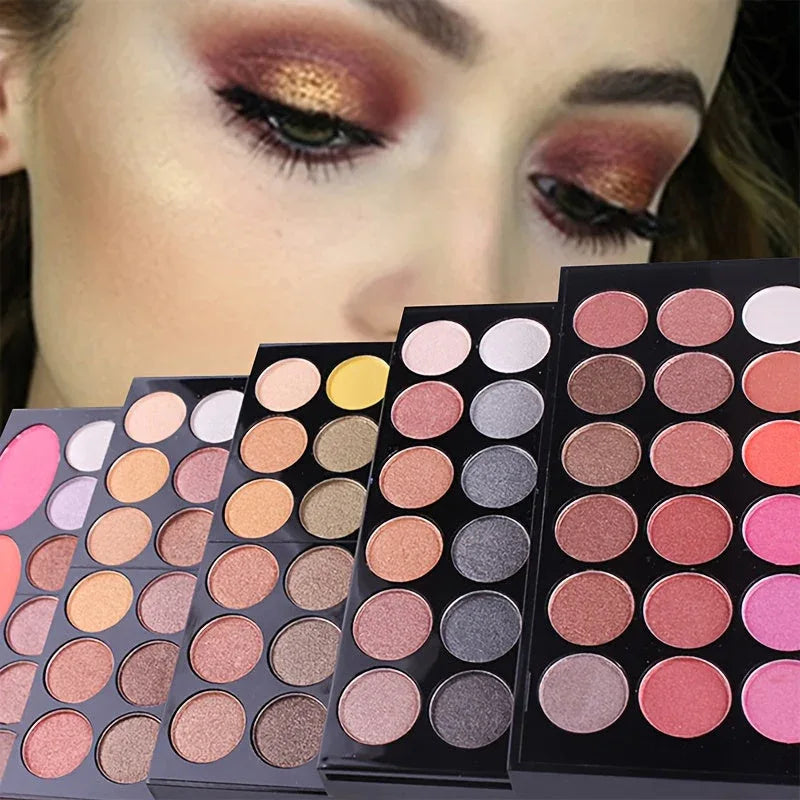 Professional Makeup Kit – 142 Color Eyeshadow and Blush Palette Professional Makeup Kits Tidesmit