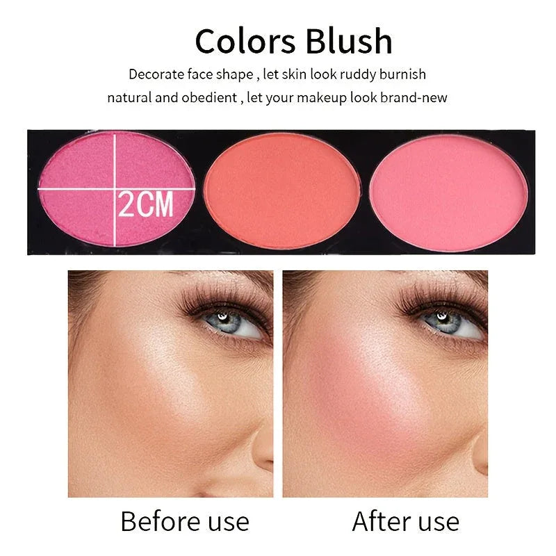 Professional Makeup Kit – 142 Color Eyeshadow and Blush Palette Professional Makeup Kits Tidesmit
