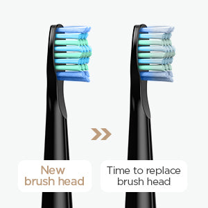 Fairywill Electric Toothbrushes for Adults Kids 5 Modes Smart Timer Rechargeable Whitening Sonic Toothbrush with 10 Brush Heads