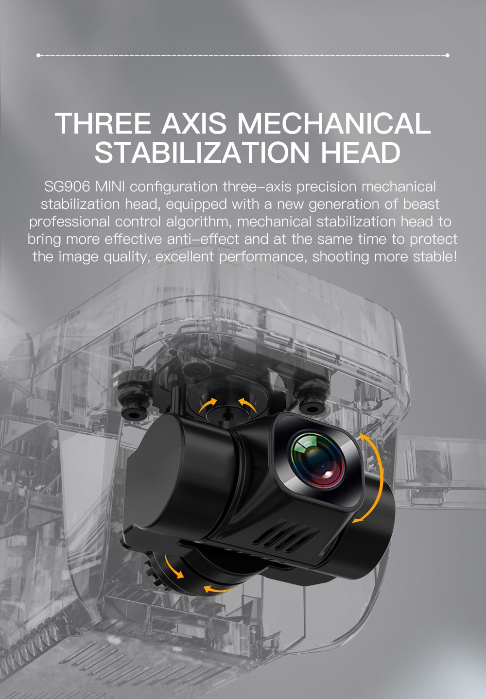 4K GPS Drone with Obstacle Avoidance | Foldable 3-Axis Stabilized Quadcopter Tidesmit