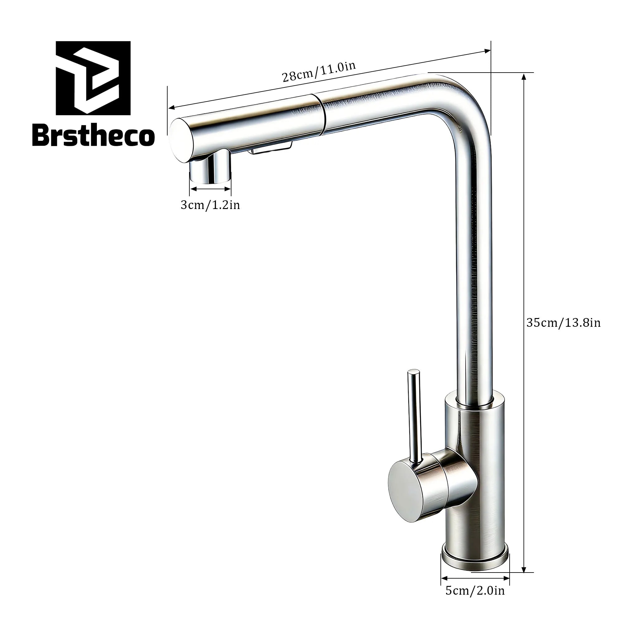 2 Modes Stream & Sprayer Matte Black Kitchen Faucet, Pull Out Sprayer Hot Cold Water Mixer Tap, Sink Faucet for Home Kitchen