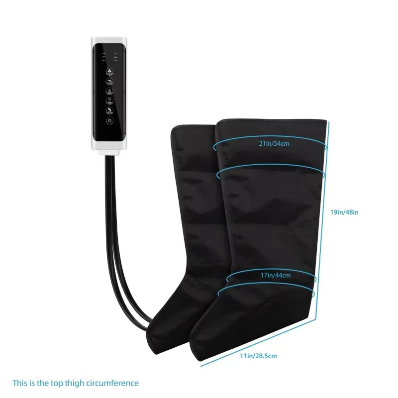 Leg Massager for Circulation: Air Compression Relief by Tidesmit Body Shaping Massage Equipment Short Tidesmit