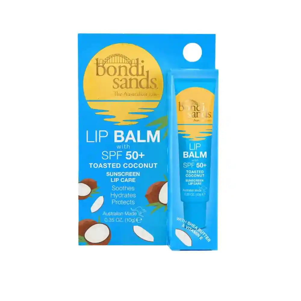 Bondi Sands SPF 50 Lip Balm 3-Pack - Moisturizing Lip Treatment Lip Care Tidesmit