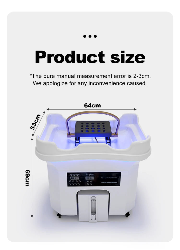 Head Spa Bed Shampoo Chair | Ergonomic Salon Sink for Professional Use Massage Chairs Tidesmit