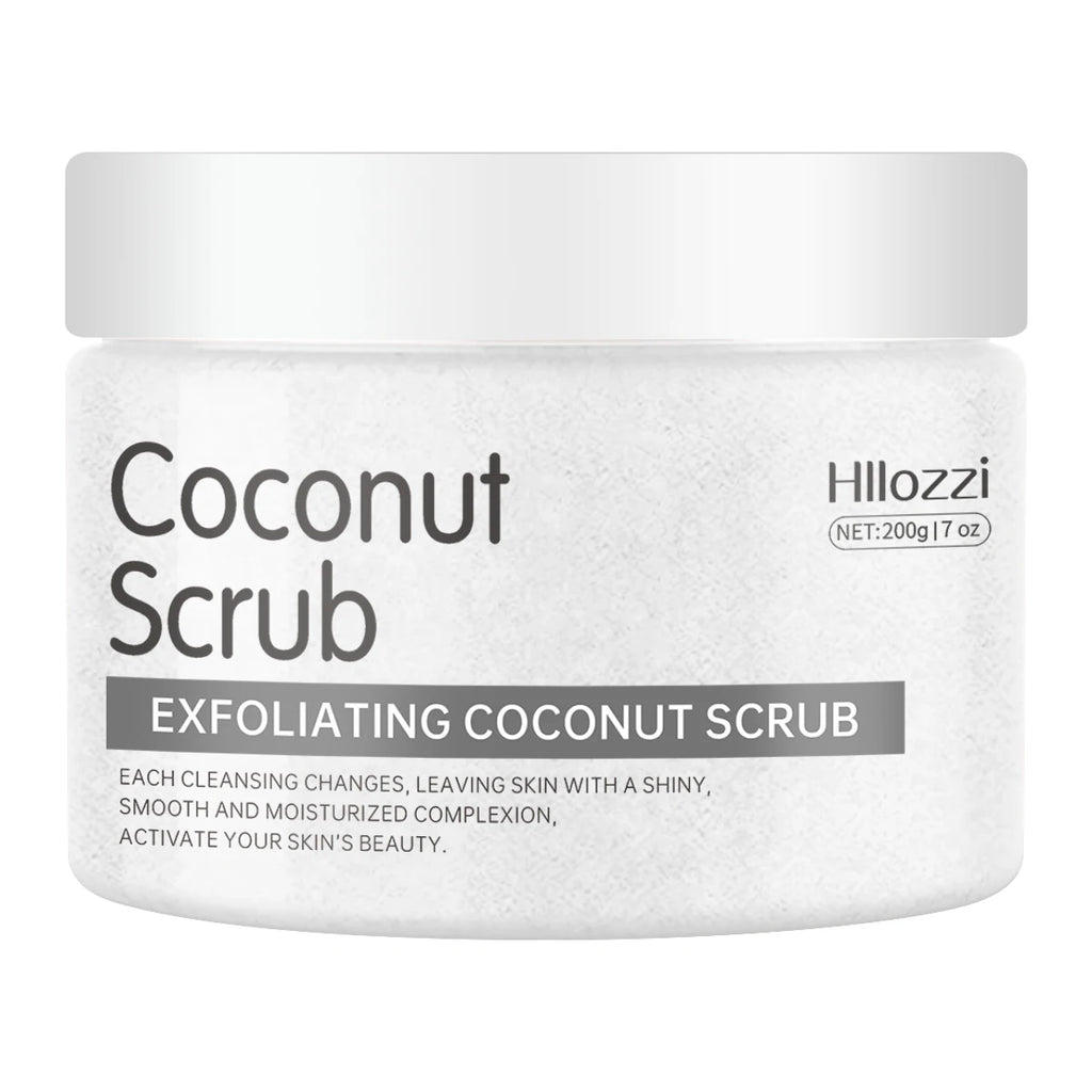 Coconut Body Scrub for Face - Exfoliating & Hydrating Natural Skincare Scrubs Treatments Coconut Scrub Tidesmit