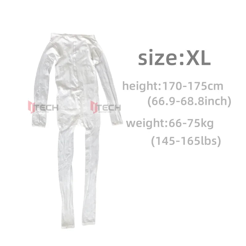 Vacuum Slimming Massage Suit for Percussive Therapy and Muscle Recovery Fascia Gun 2pcs-size XL CN Tidesmit