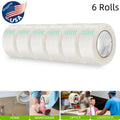 1.88 Inch X 60 Yards/Roll Heavy Duty Clear Adhesive Tape Industrial Strength Waterproof Packaging for Shipping Storage-Home