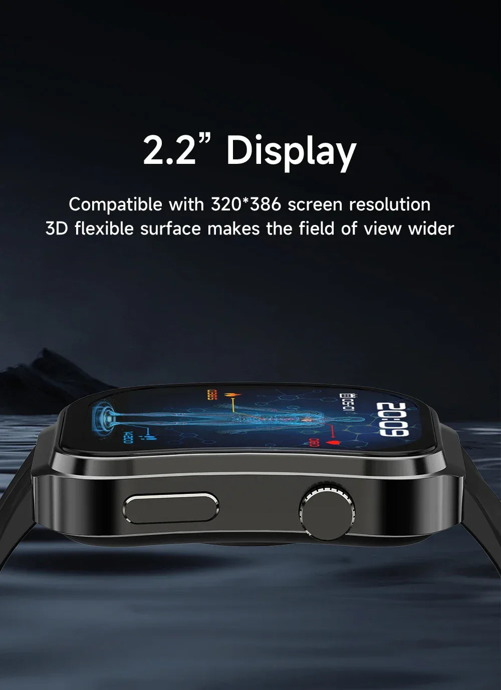 U13 Smartwatch with Body Temperature and Bluetooth Calling - Black Gold My Store
