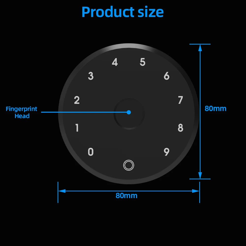 New RAYKUBE A1 Ultra Tuya BLE Intelligent Electronic Door Lock Fingerprint Keypad FPT1 Unlock No-dig Installation for Smart Home