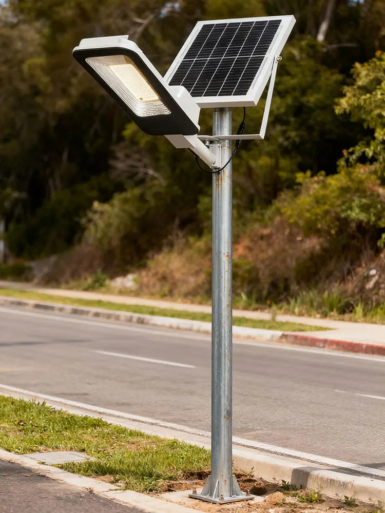 4 sets 4000mAh- Outdoor solar street lamps, commercial area lighting fixtures, wall lights, with automatic sensor switches