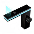 Digital Display Bathroom Basin Faucet Intelligent LED Temperature Display Deck Mounted Washbasin Crane Hot Cold Water Mixer Sink Vanity Tap ﻿