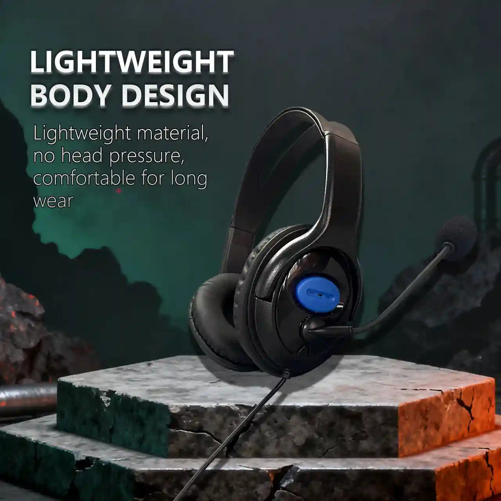Wired Over-Ear Gaming Headphones - Noise-Canceling Black - Tidesmit black Tidesmit