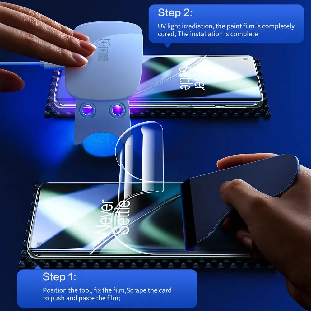 OnePlus 13 Screen Protector | 9H Hardness Anti-Fingerprint Glass Tidesmit