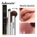 Lakerain Dark Honey moisturizing lipstick for plump, glossy lips. Long-lasting, nourishing lip balm with a sheer tint.