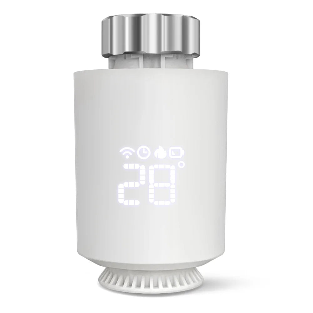 Smart Radiator Thermostat ZigBee Valve Controller for Home Heating 1 PCS No Gateway Tidesmit