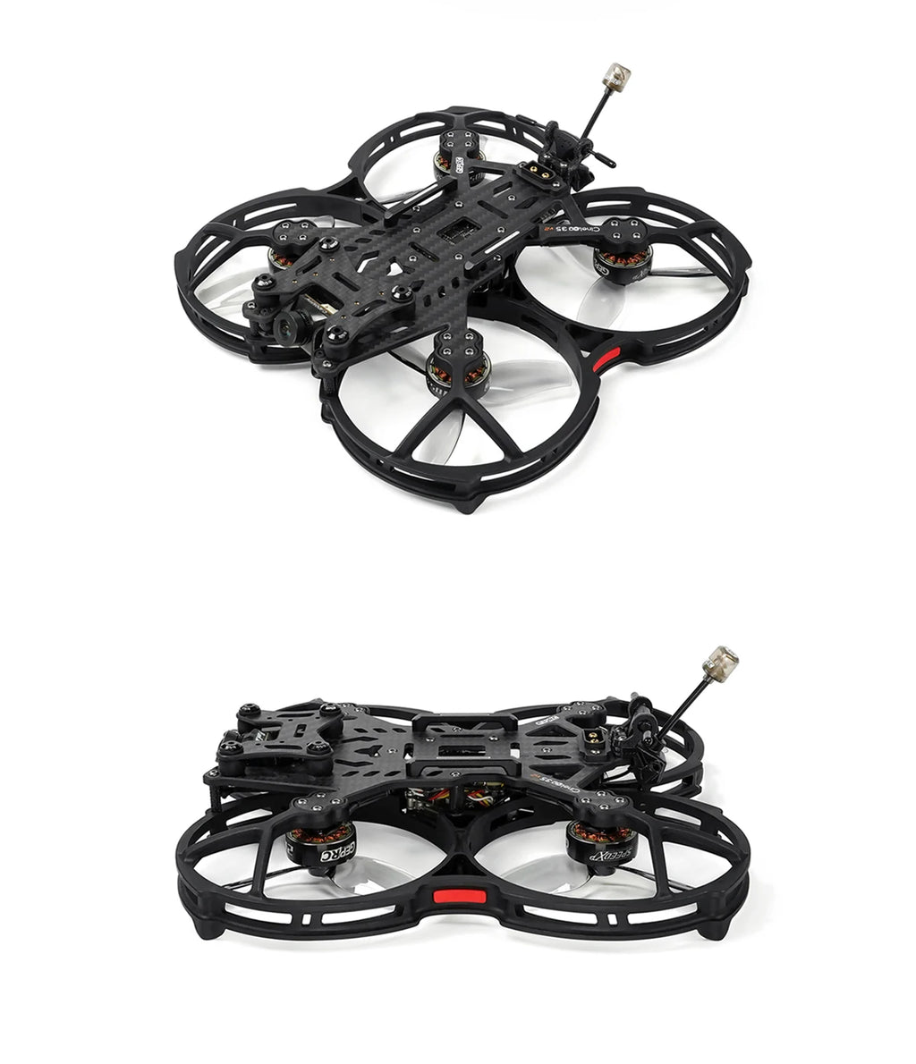 GEPRC Cinelog35 V2 Analog 6S FPV Drone for Freestyle Cinematography Tidesmit