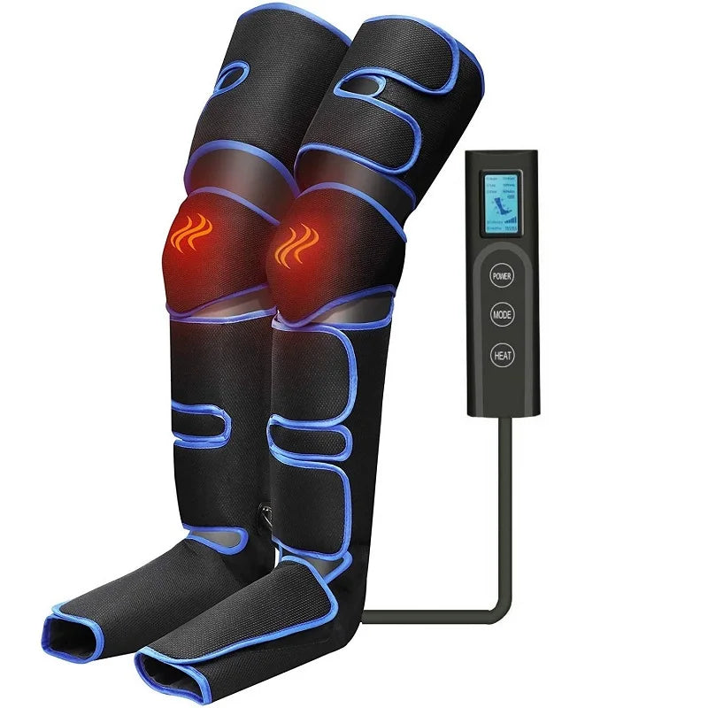 Leg Air Compression Massager with Heat Therapy for Circulation Relief Body Shaping Massage Equipment USB style Tidesmit