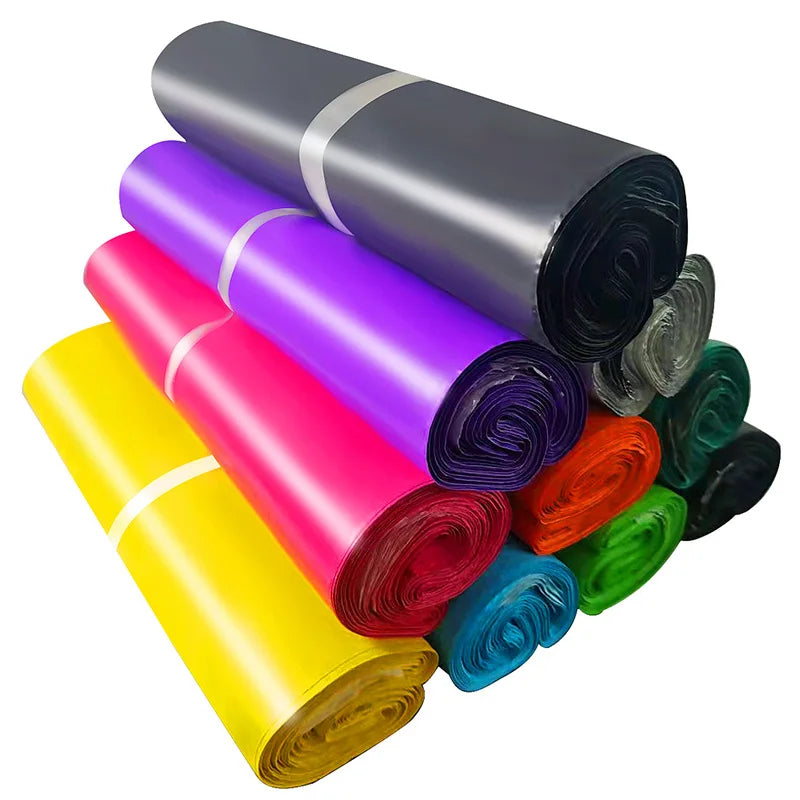 MU Good Quality Express Bags Poly Mailer Bags Waterproof Logistics Parcel Packaging Colored Mail-order Bags