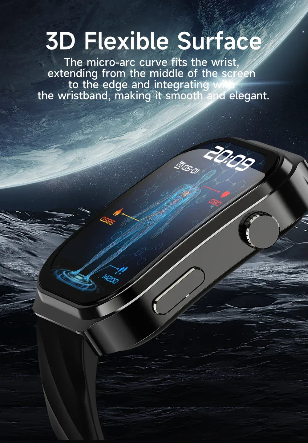 U13 Smartwatch with Body Temperature and Bluetooth Calling - Black Gold My Store