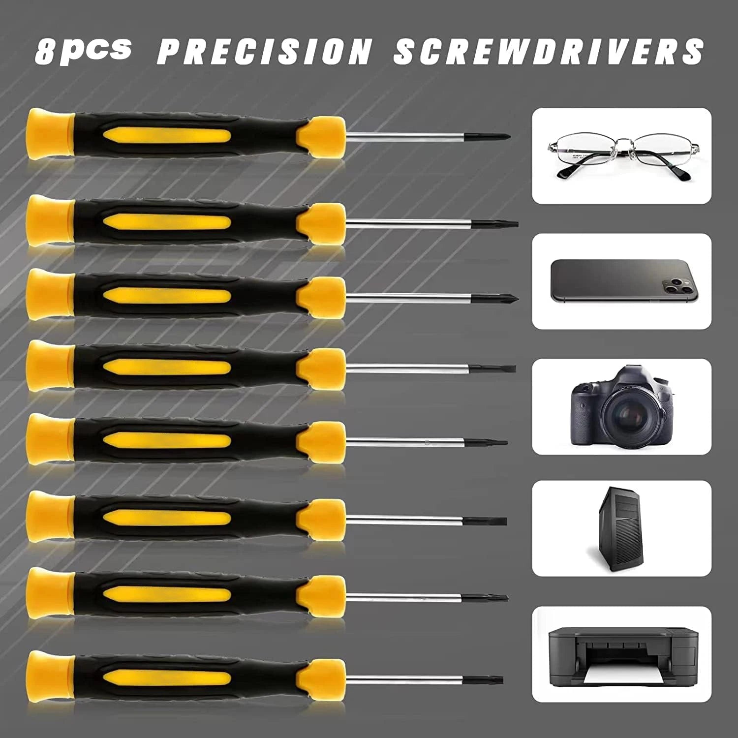 131PCs Magnetic Screwdriver Set with Plastic Ranking Includes Precision Screwdriver and Pick Hook Ratchet Driver DIY Tools