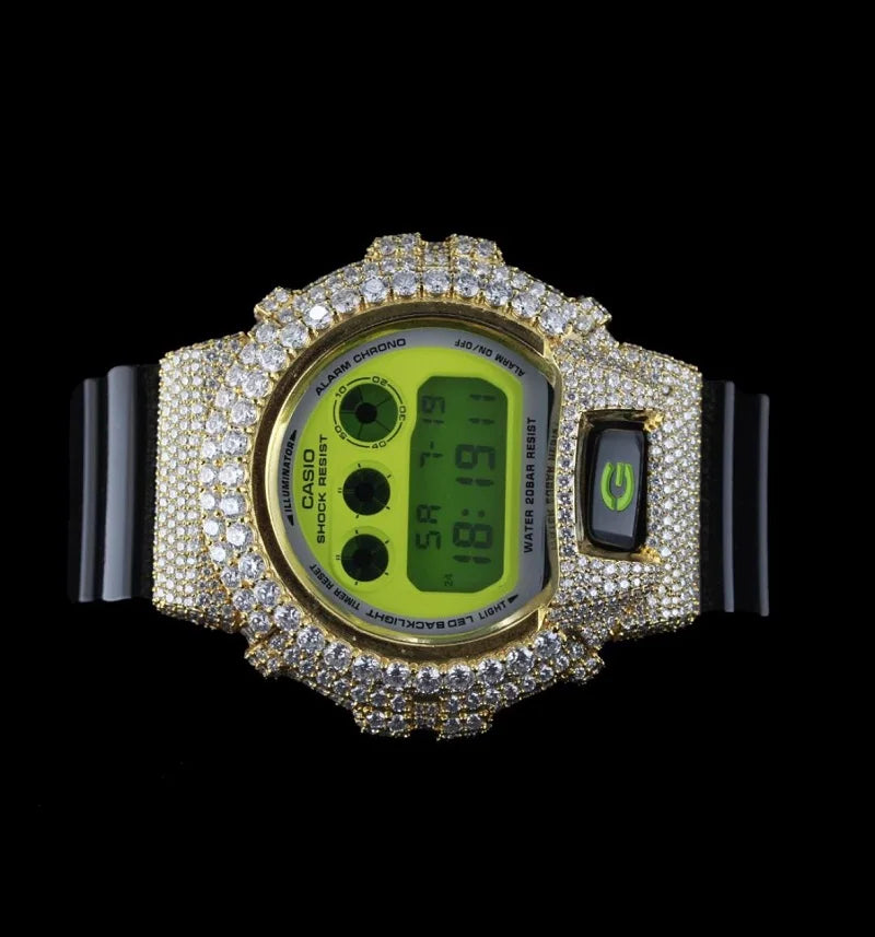 High on Demand Luxury Automatic Mechanical Moissanite Watch for Mens and Women Wear Available at Best Price