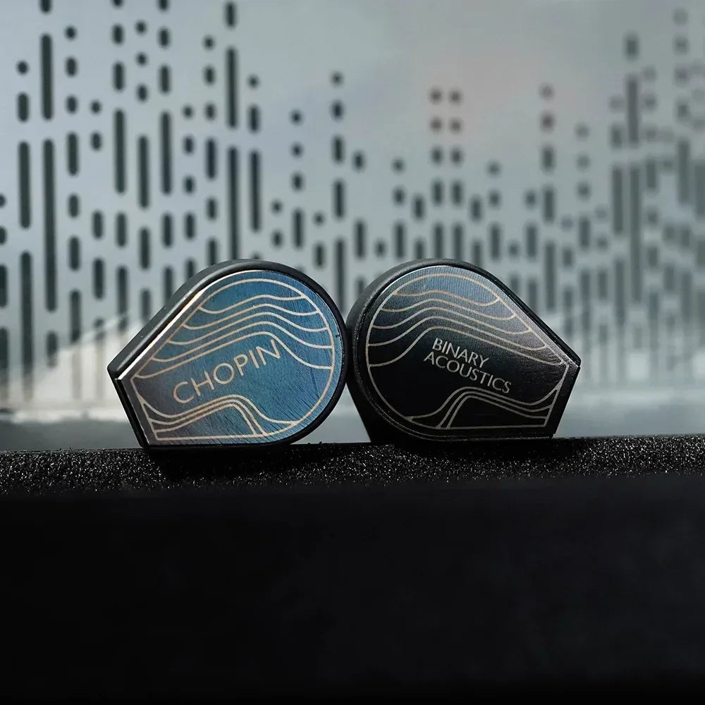 Binary Gizaudio Chopin IEMs | 1DD+3BA Hybrid HiFi Earphones | Tidesmit New Chopin-3.5mm Tidesmit