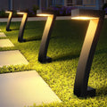 Upgraded Bright LED Solar Lights Outdoor Pathway Lights, IP65 Waterproof Solar Garden Lights for Yard Driveway Walkway Decor