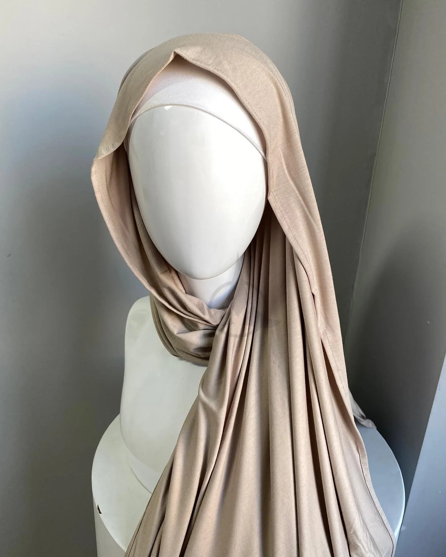 Custom Premium Square Silk Hijab Rope Luxury Modest Ethnic Multi-Functional Headscarf for Women Spring Wholesale OEM