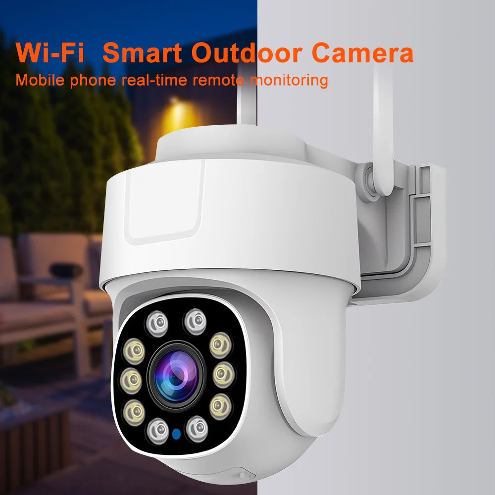 10X PTZ Zoom Wifi Camera Tuya Smart Outdoor Home Security Video Surveillance 5MP Wireless IP Cameras AI Automatic Human Tracking