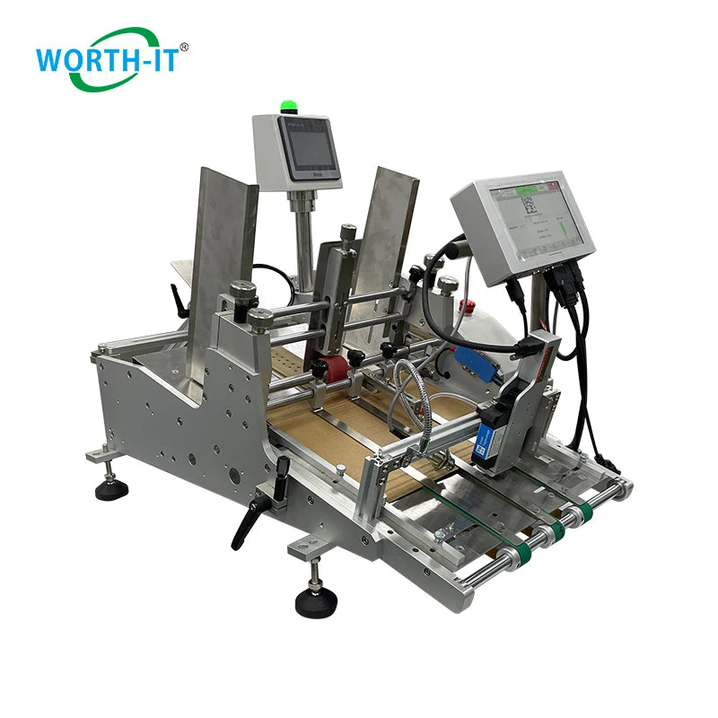 Friction Feeder Machine with Online Inkjet Printing Date Cardboard Label Paper Counting for Printing Industrial