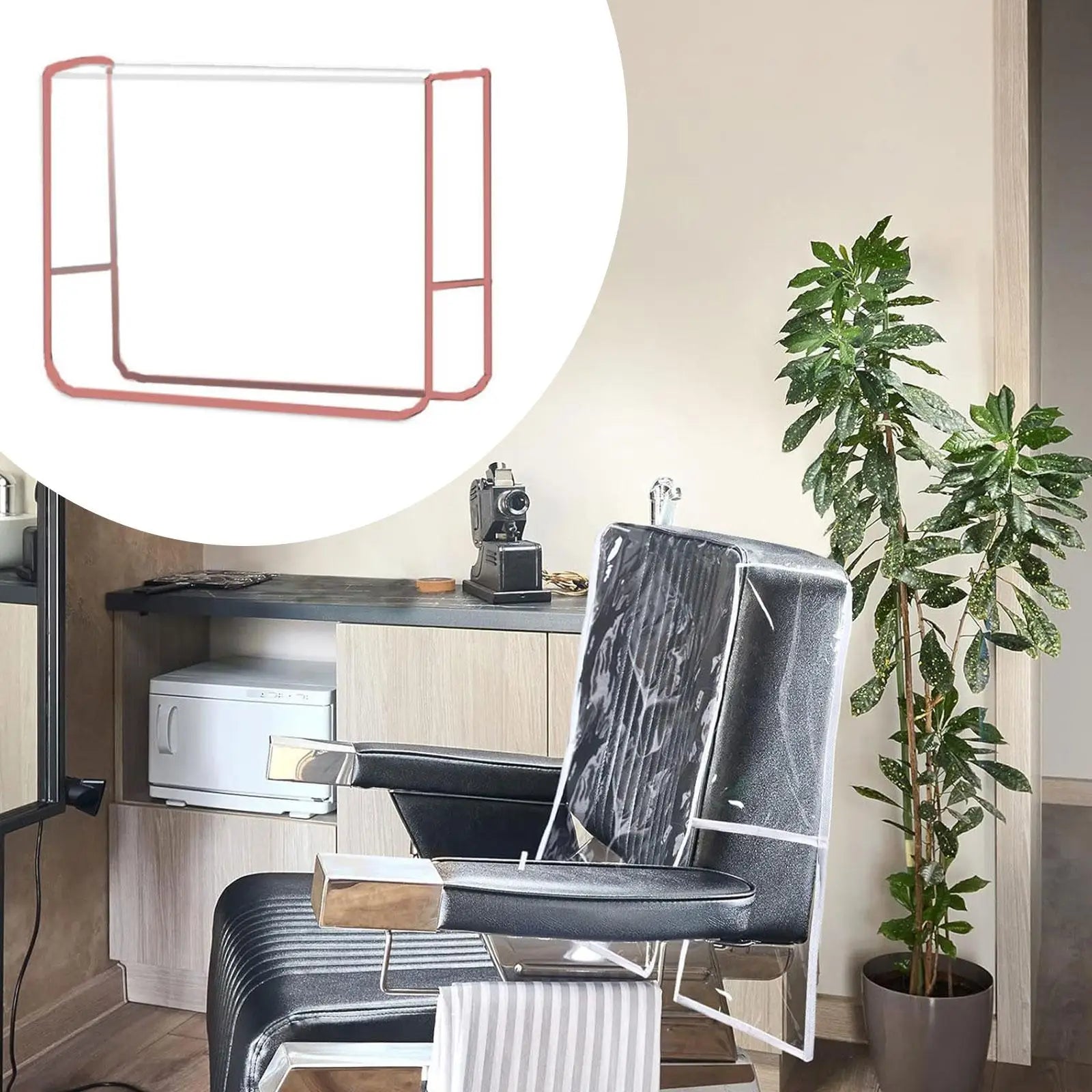 Waterproof Barber Chair Back Cover - Protective Salon Styling Shield Massage Chairs Tidesmit